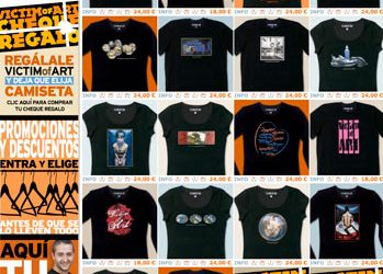 Victim of Art :: tienda online de camisetas con arte