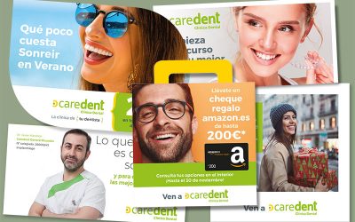 Caredent :: folletos promocionales de temporada